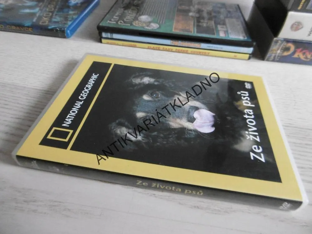 ZE ŽIVOTA PSŮ, NATIONAL GEOGRAPHIC, DVD FILM DOKUMENT 23
