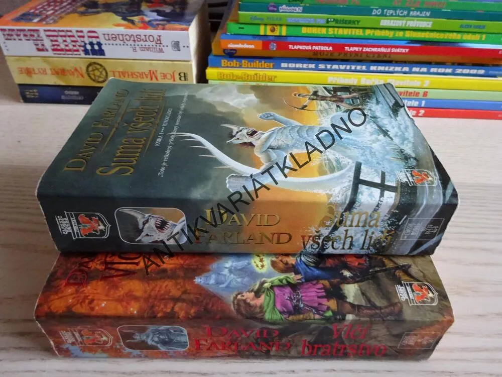 RUNOVLÁDCI, 1-2, VLČÍ BRATRSTVO, SUMA VŠECH LIDÍ, DAVID FARLAND, **an