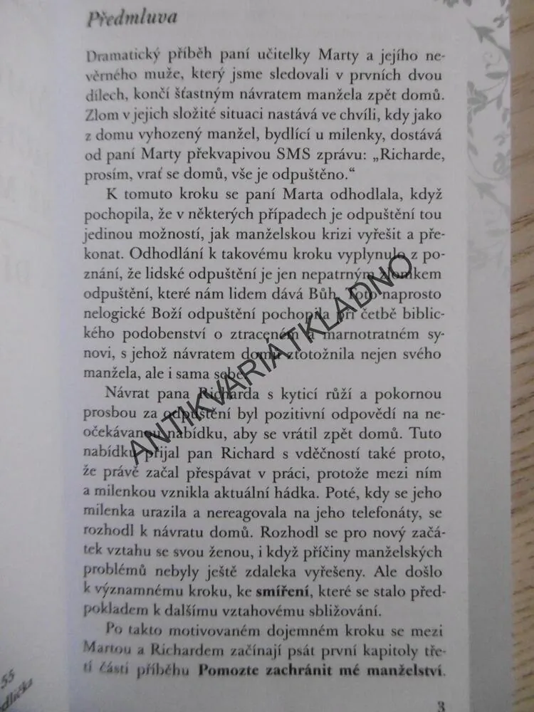 POMOZTE ZACHRÁNIT MÉ MANŽELSTVÍ 3, OLDŘICH WAGENKNECHT, **an