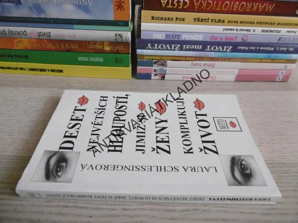 DESET NEJVĚTŠÍCH HLOUPOSTÍ, JIMIŽ SI ŽENY KOMPLIKUJÍ ŽIVOT, LAURA SCHLESSINGEROVÁ, **an