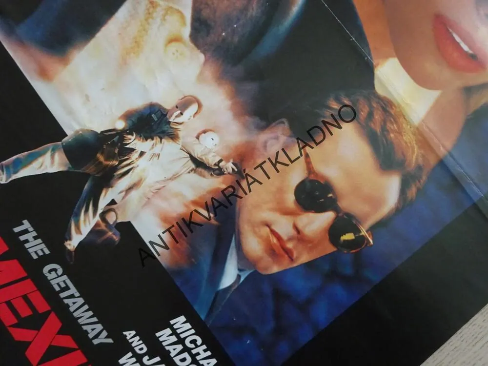 ÚTĚK DO MEXIKA, ALEC BALDWIN, KIM BASINGER, JAMES WOODS, PLAKÁT 18B