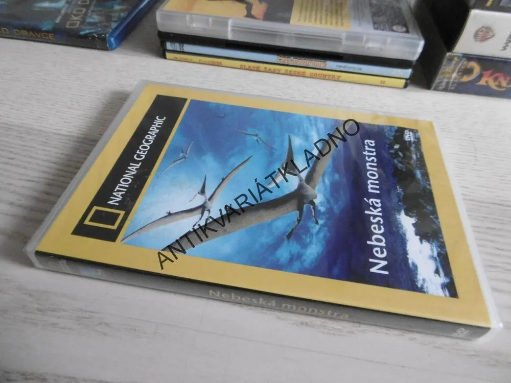 NEBESKÁ MONSTRA, NATIONAL GEOGRAPHIC, DVD FILM DOKUMENT