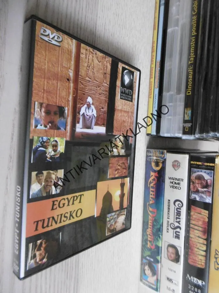 EGYPT, TUNISKO, DVD FILM DOKUMENT