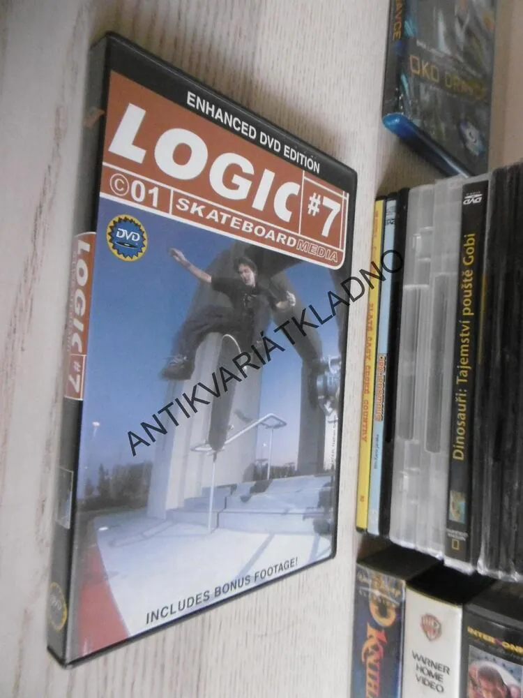 LOGIC #7, SKATEBOARD MEDIA, DVD FILM DOKUMENT