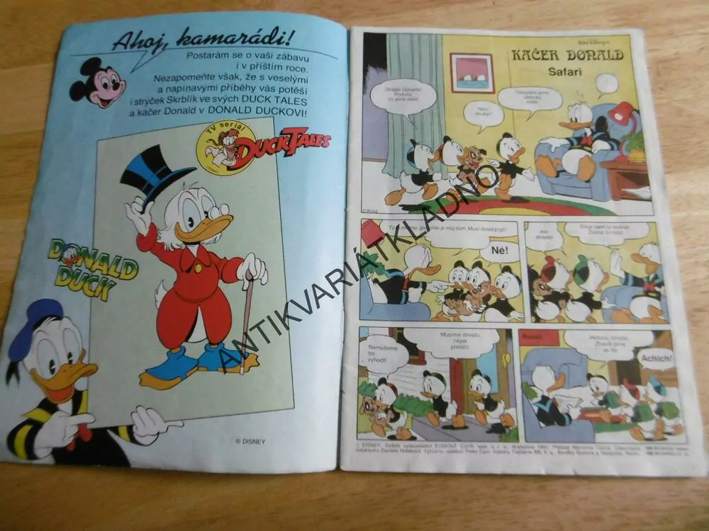 MICKEY MOUSE, KOMIKS, DISNEY, 12/1991