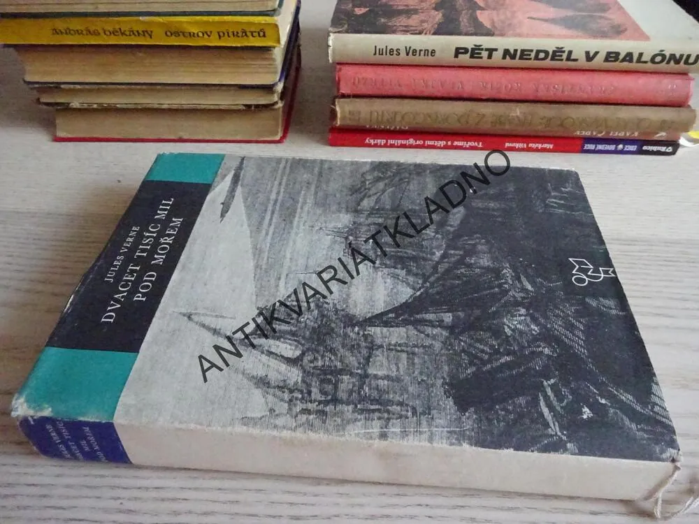 DVACET TISÍC MIL POD MOŘEM, JULES VERNE, 1966, **an