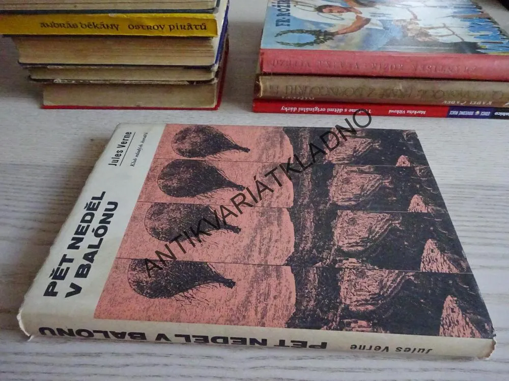 PĚT NEDĚL V BALÓNU, JULES VERNE, 1969, **an