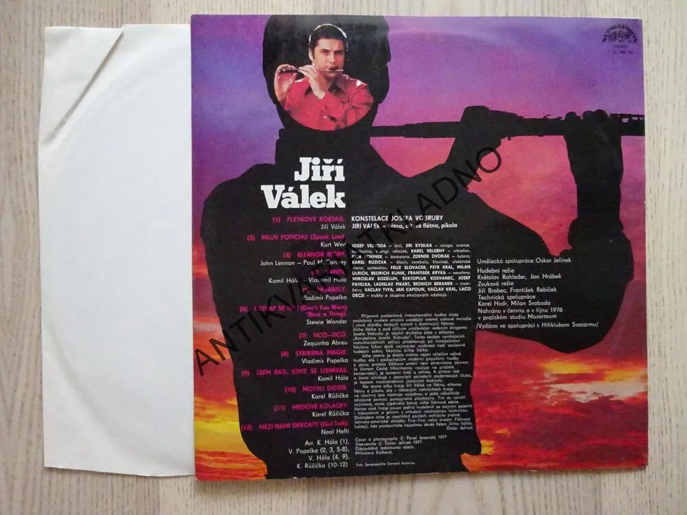 JIŘÍ VÁLEK, KONSTELACE JOSEFA VOTRUBY, LP