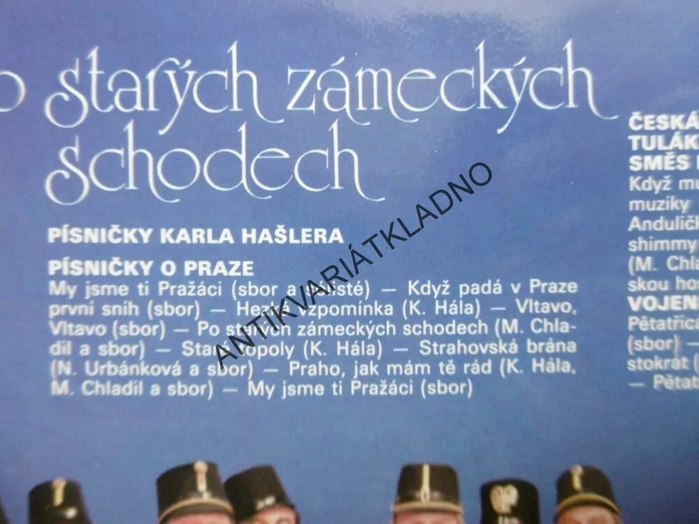 PO STARÝCH ZÁMECKÝCH SCHODECH, HYBŠ, HAŠLER