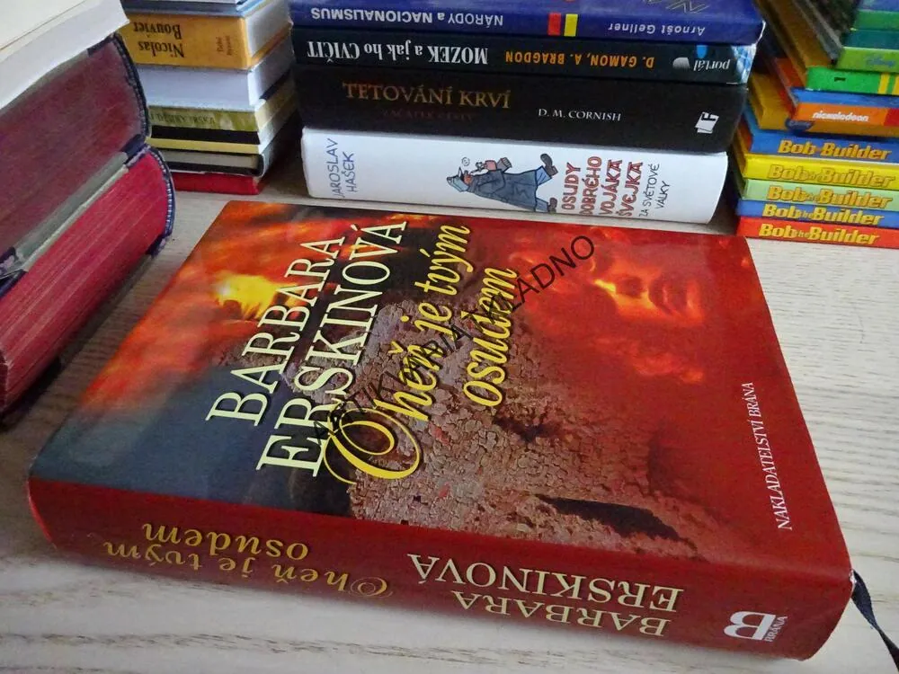 OHEŇ JE TVÝM OSUDEM, BARBARA ERSKINOVÁ, **an