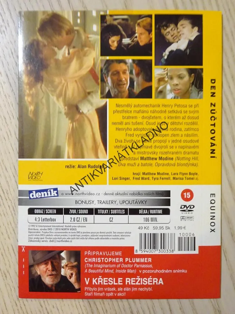 DEN ZÚČTOVÁNÍ, DVD FILM
