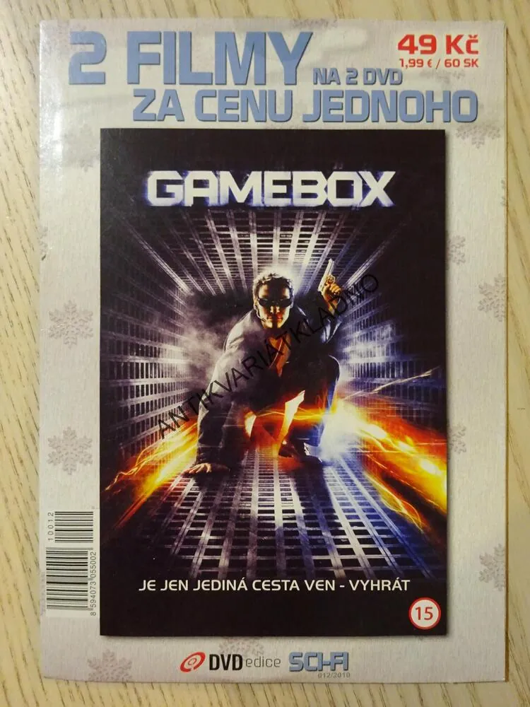 OSTROV PŘÍŠER, GAMEBOX, DVD FILM