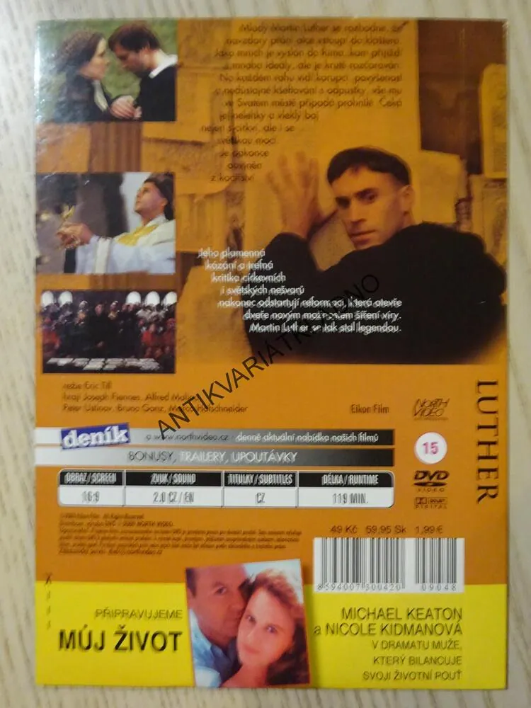 LUTHER, DVD FILM