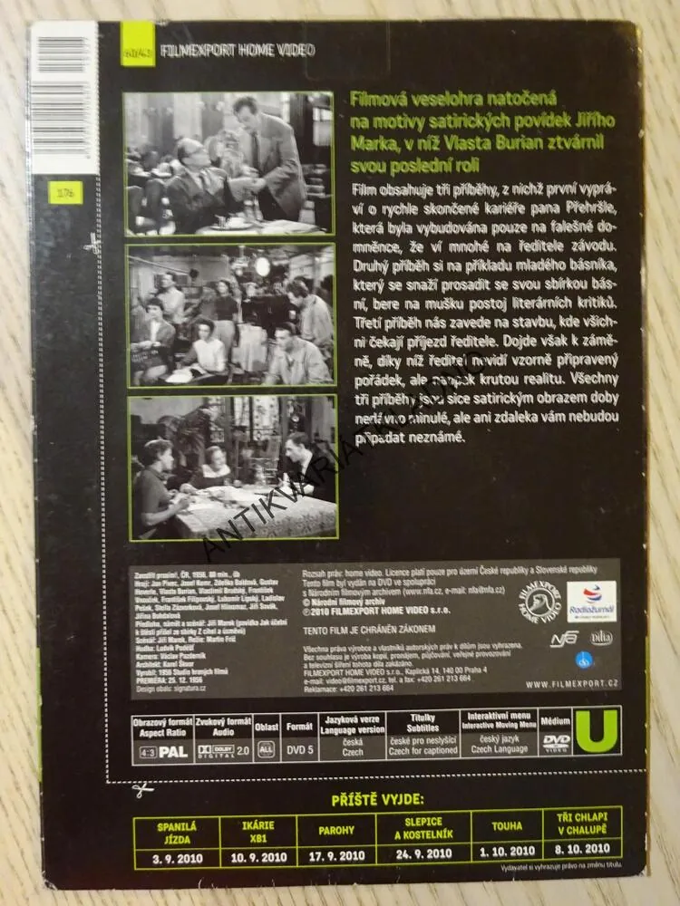 ZAOSTŘIT, PROSÍM!, DVD FILM 