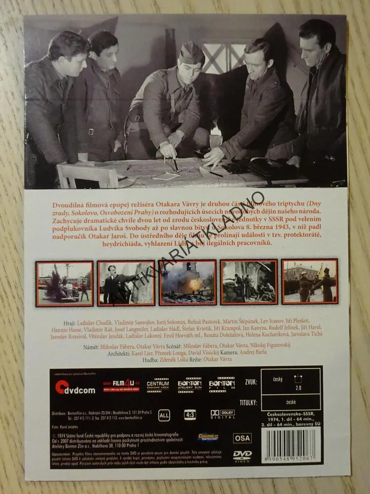 SOKOLOVO, DVD FILM