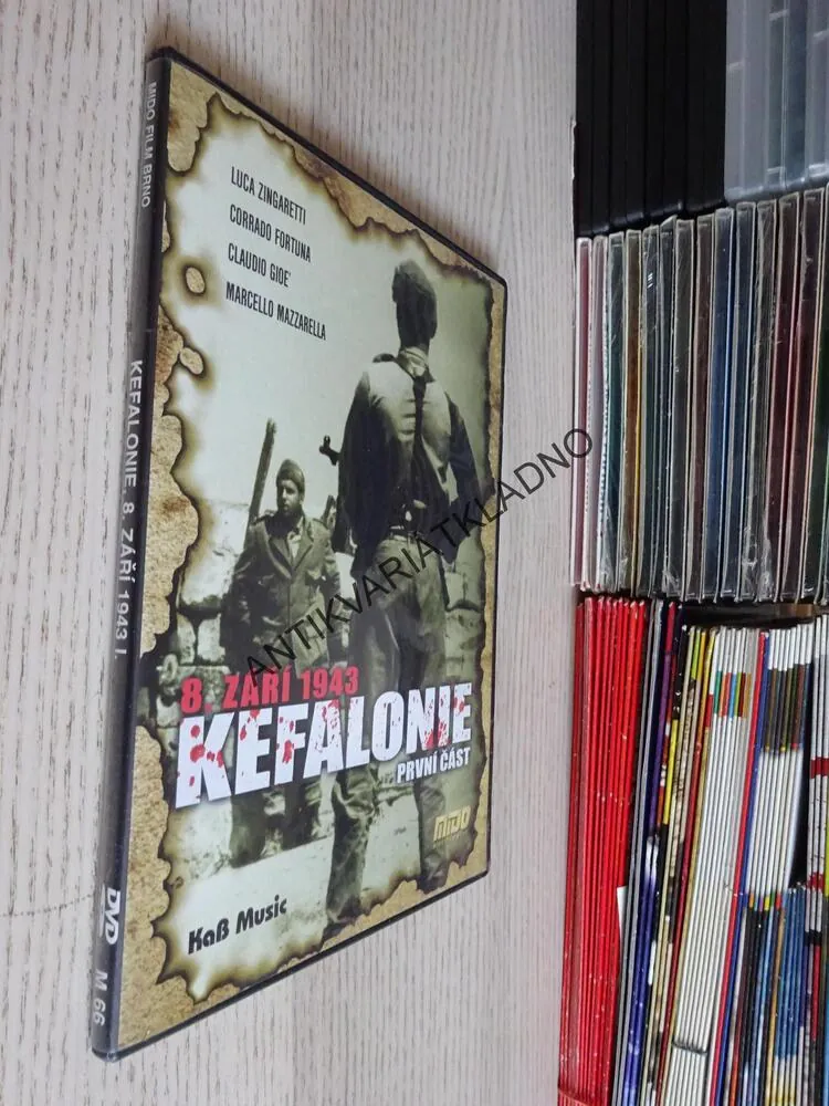 KEFALONIE, 8. ZÁŘÍ 1943, PRVNÍ ČÁST, DVD FILM