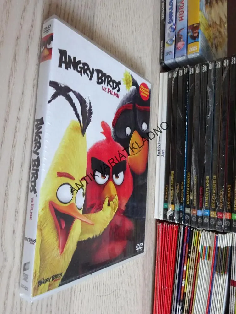 ANGRY BIRDS VE FILMU, DVD FILM 