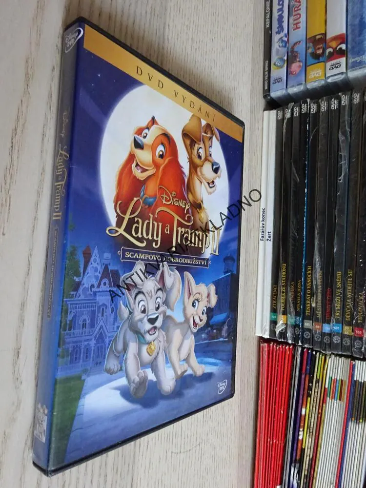 LADY A TRAMP II, SCAMPOVO DOBRODRUŽSTVÍ, DVD FILM