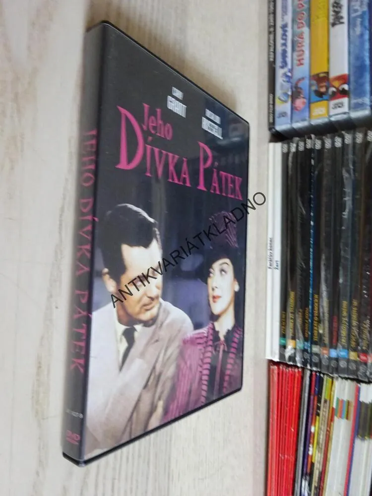 JEHO DÍVKA PÁTEK, DVD FILM 