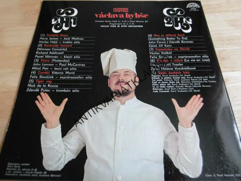 GRAMODESKA - HUDEBNÍ HOSTINA VÁCLAV HYBŠ