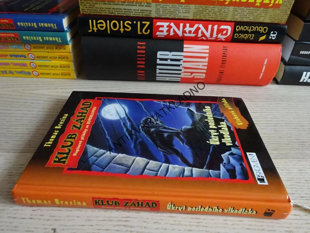 KLUB ZÁHAD, ÚKRYT POSLEDNÍHO VLKODLAKA, LUPA, THOMAS BREZINA, **an
