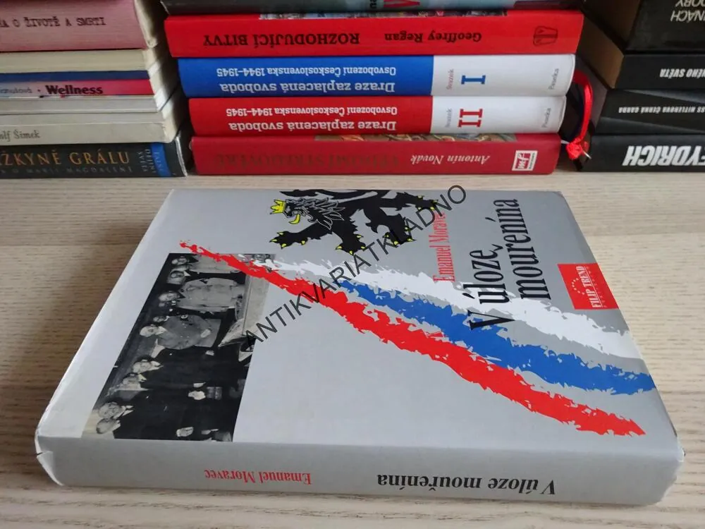 V ÚLOZE MOUŘENÍNA, EMANUEL MORAVEC, **an