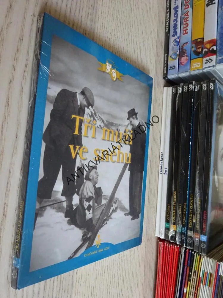 TŘI MUŽI VE SNĚHU, DVD FILM 