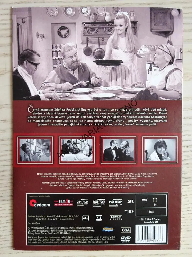 ĎÁBELSKÉ LÍBÁNKY, DVD FILM 