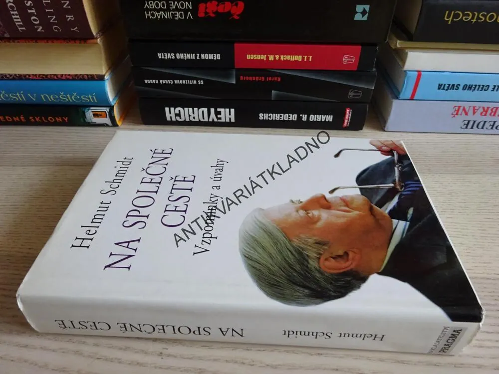 NA SPOLEČNÉ CESTĚ, VZPOMÍNKY A ÚVAHY, HELMUT SCHMIDT, **an