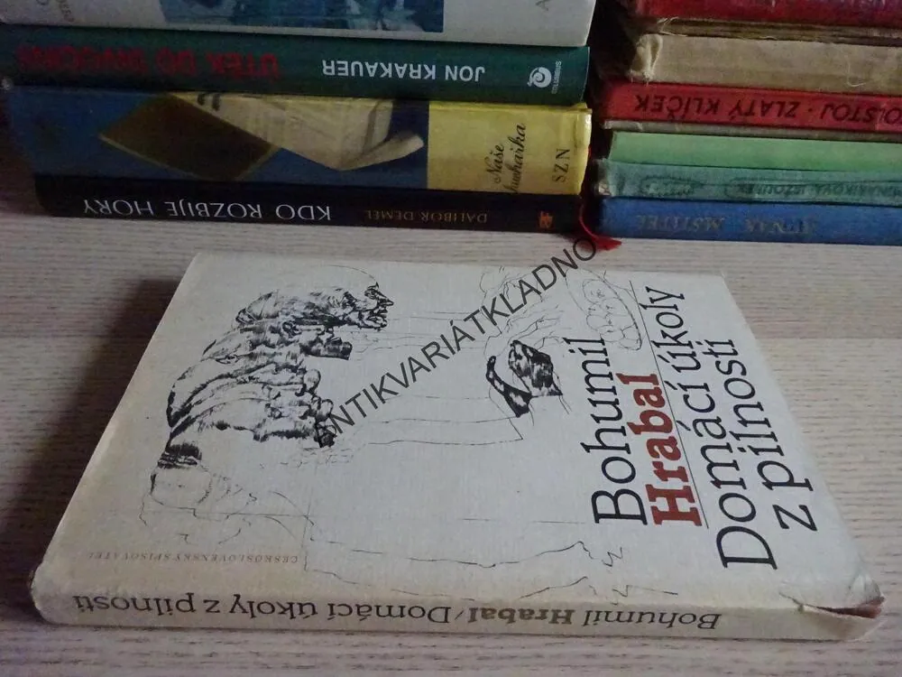 DOMÁCÍ ÚKOLY S PILNOSTÍ, BOHUMIL HRABAL, **an
