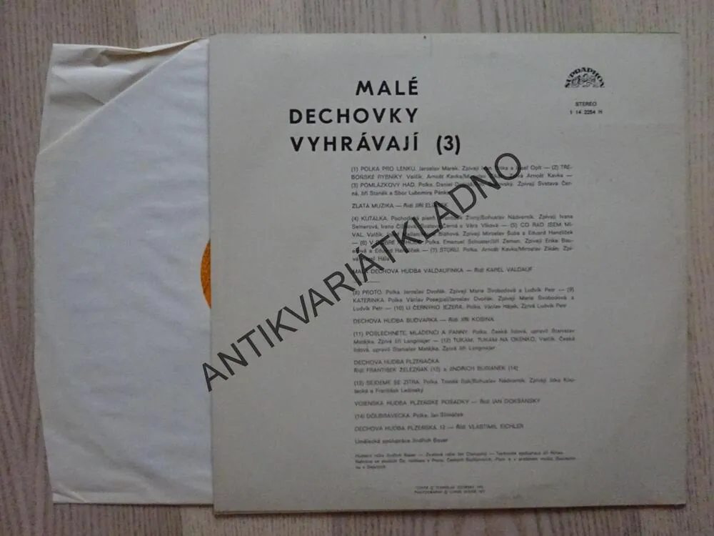 MALÉ DECHOVKY VYHRÁVAJÍ 3., PLZEŇ, LP