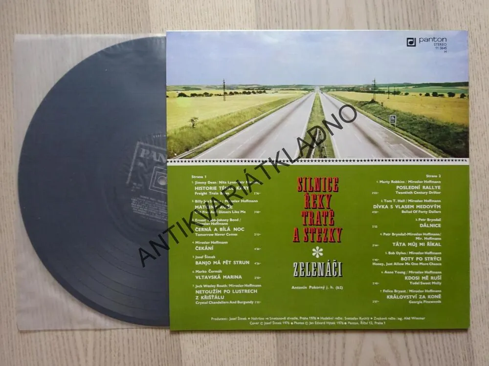 SILNICE ŘEKY TRATĚ A STEZKY, ZELENÁČI, LP
