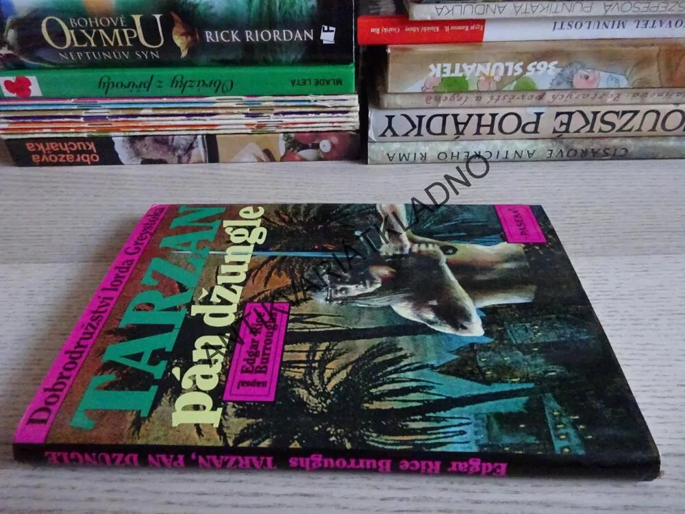 TARZAN PÁN DŽUNGLE, DOBRODRUŽSTVÍ LORDA GREYSTOKA, EDGAR RICE BURROUGHS, **an