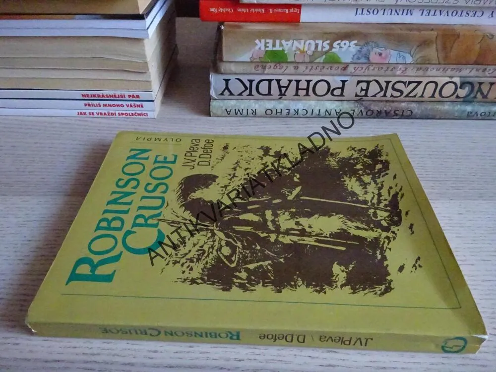 ROBINSON CRUSOE, DANIEL DEFOE, J. V. PLEVA, **an