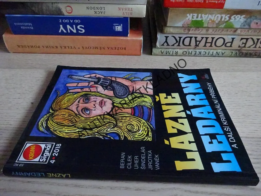 LÁZNĚ LEDÁRNY A DALŠÍ KRIMINÁLNÍ PŘÍBĚHY, **an