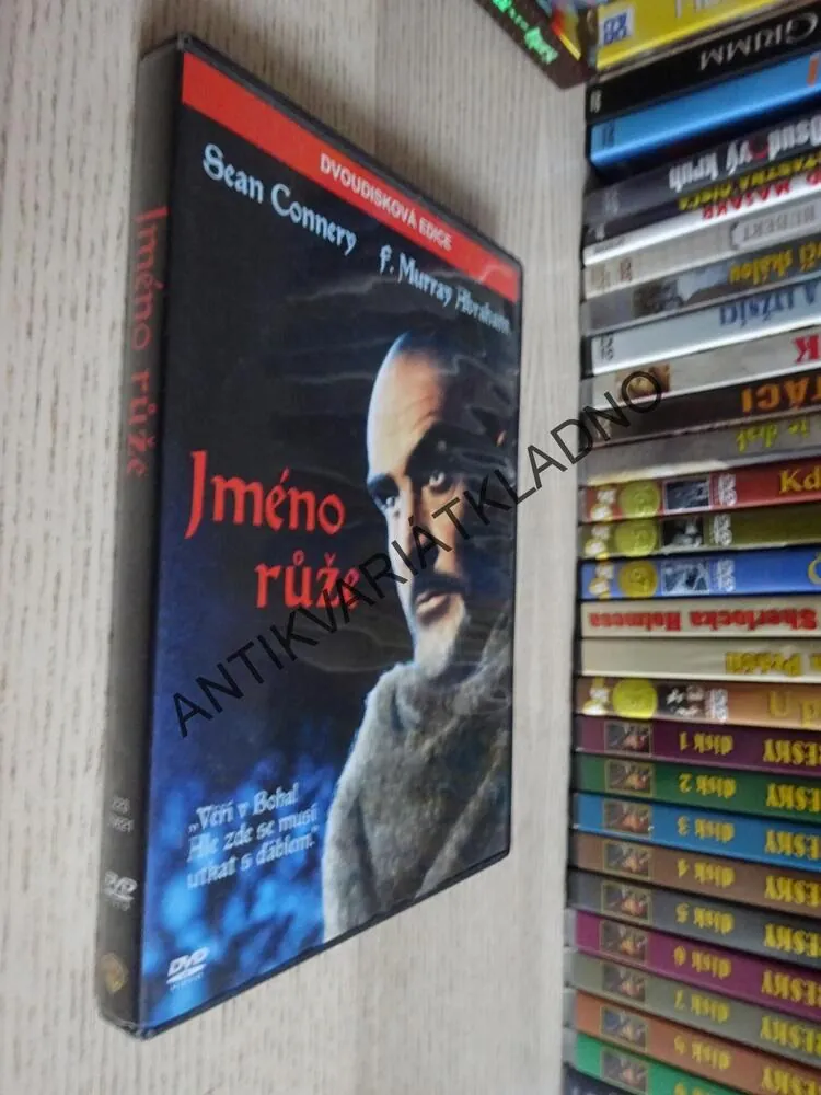 JMÉNO RŮŽE, 2 X DVD FILM