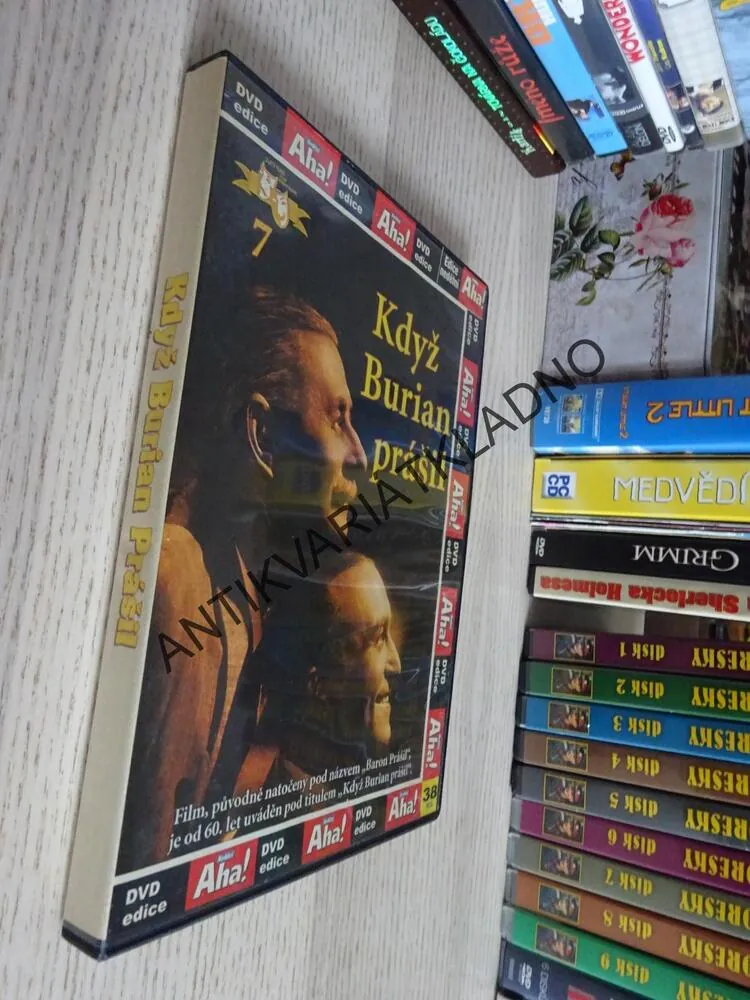 KDYŽ BURIAN PRÁŠIL, DVD FILM 