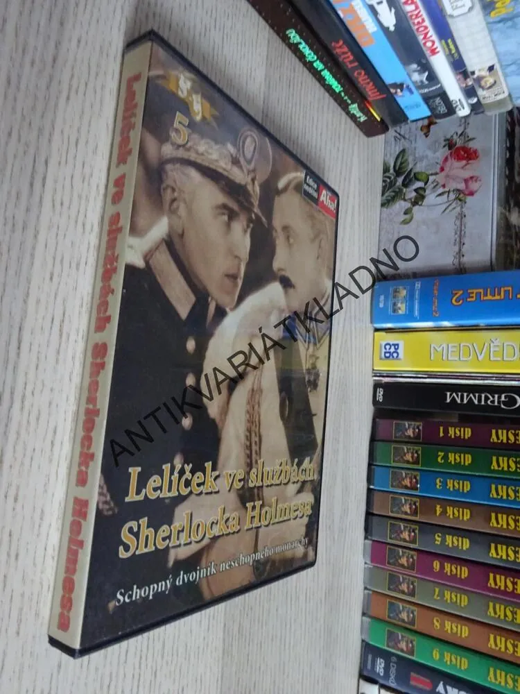 LELÍČEK VE SLUŽBÁCH SHERLOCKA HOLMESE, DVD FILM ČR