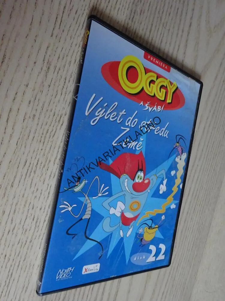 OGGY A ŠVÁBI 22, VÝLET DO STŘEDU ZEMĚ, DVD FILM