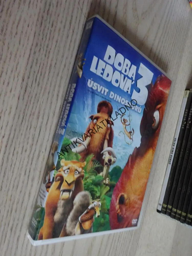 DOBA LEDOVÁ 3, ÚSVIT DINOSAURŮ, DVD FILM POHÁDKA