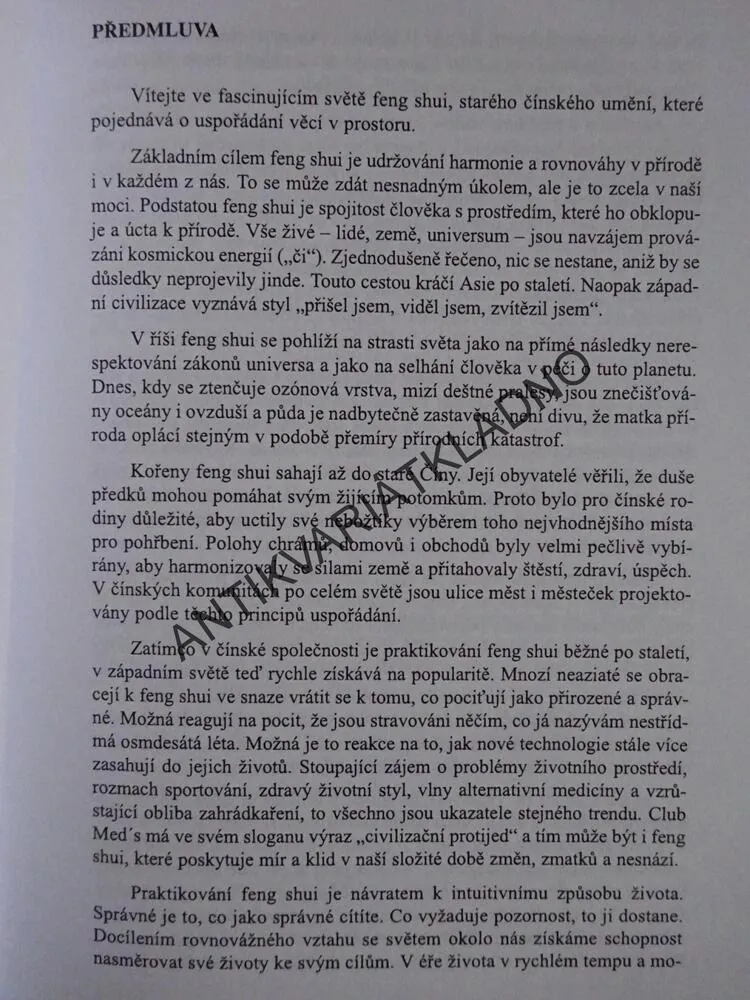 FENG SHUI, KIRSTEN M. LAGATREEOVÁ, **an