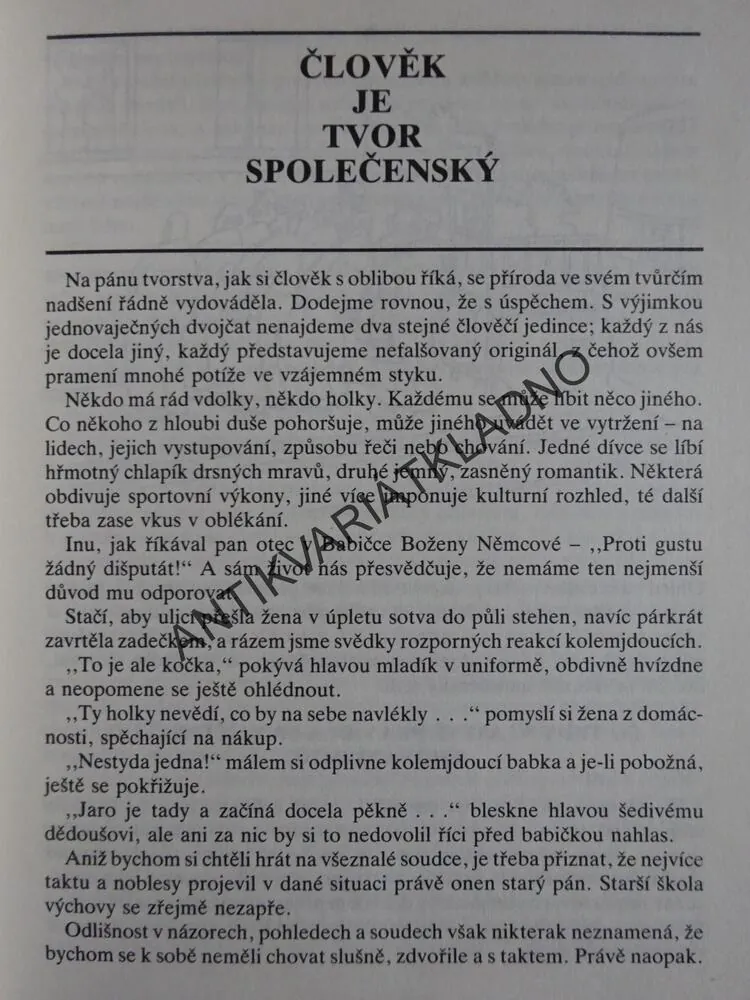 ANTITRAPASY, JIŘÍ NOHA, JOSEF MIKULEC, *an
