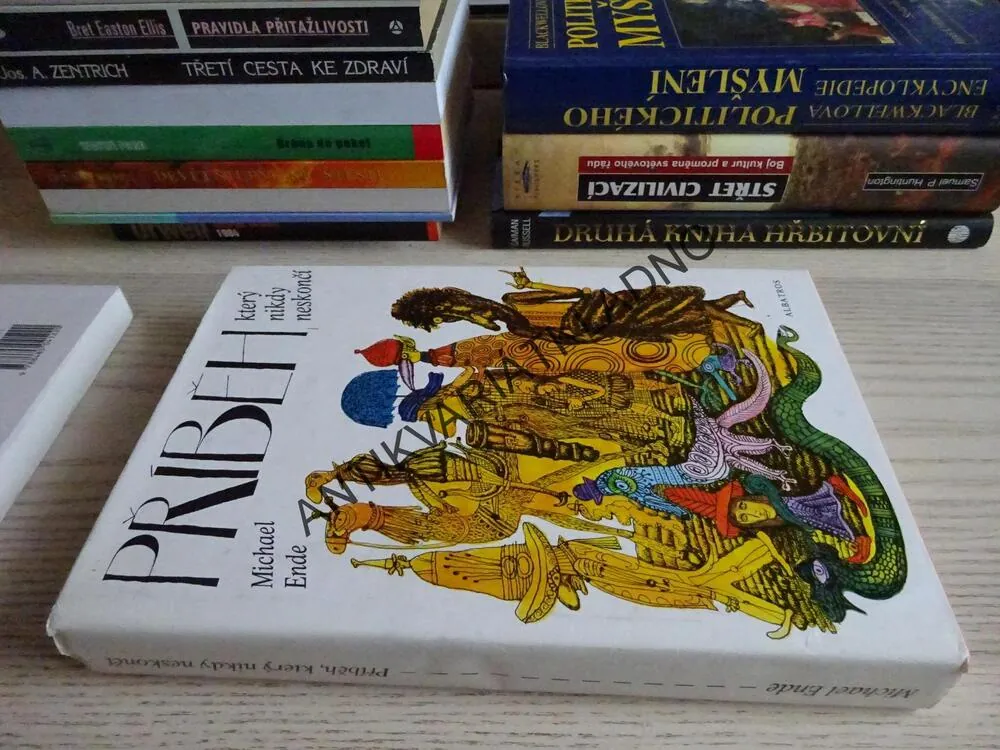 PŘÍBĚH, KTERÝ NIKDY NESKONČÍ, MICHAEL ENDE, **an