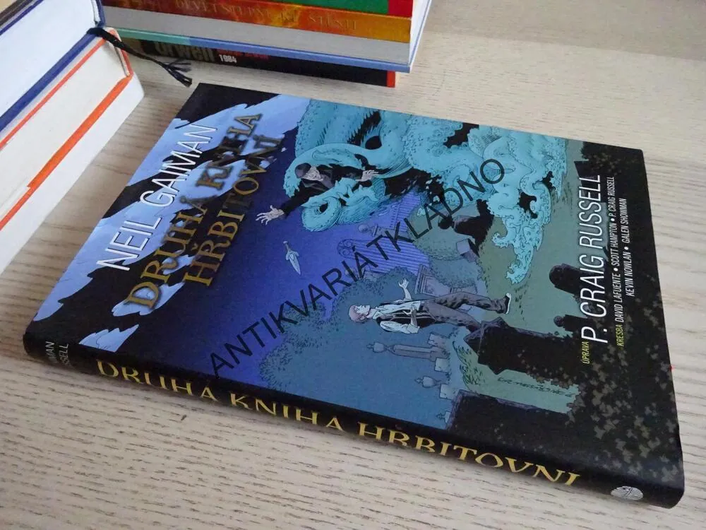 DRUHÁ KNIHA HŘBITOVNÍ, NEIL GAIMAN, **an