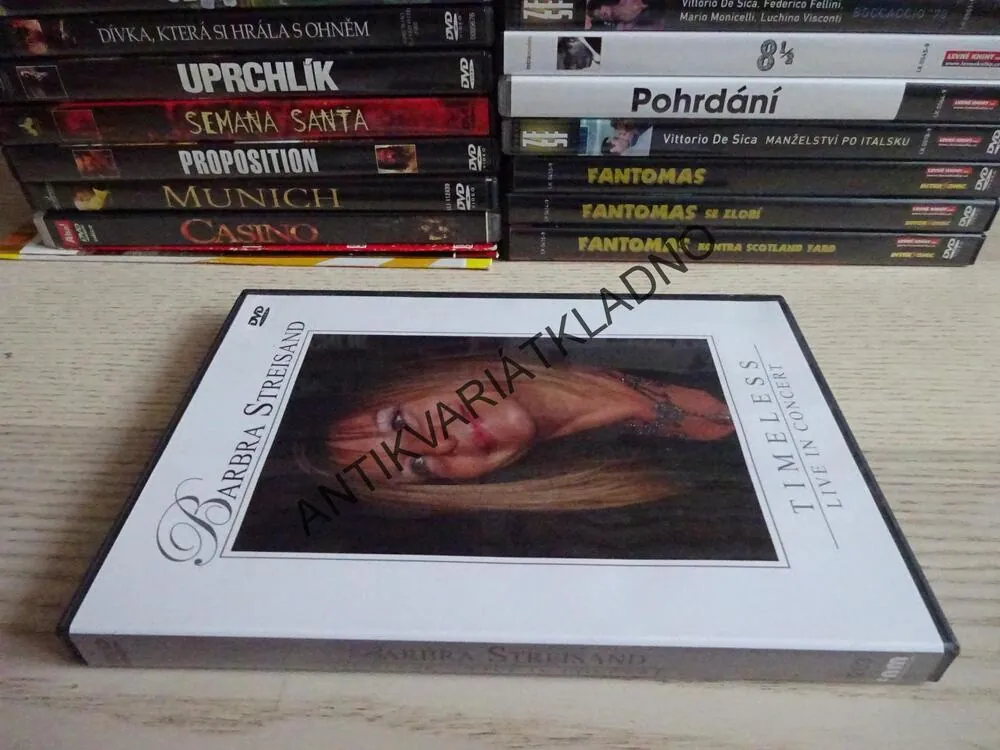 TIMELESS, BARBRA STREISAND, DVD HUDBA
