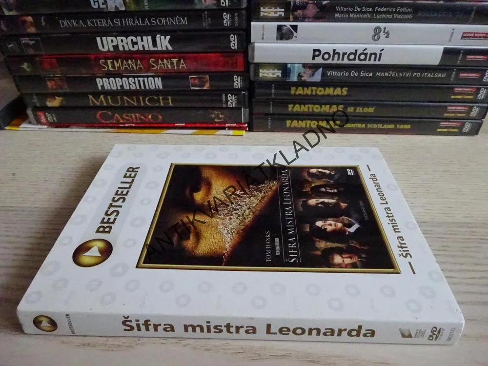 ŠIFRA MISTRA LEONARDA, TOM HANKS, DVD FILM