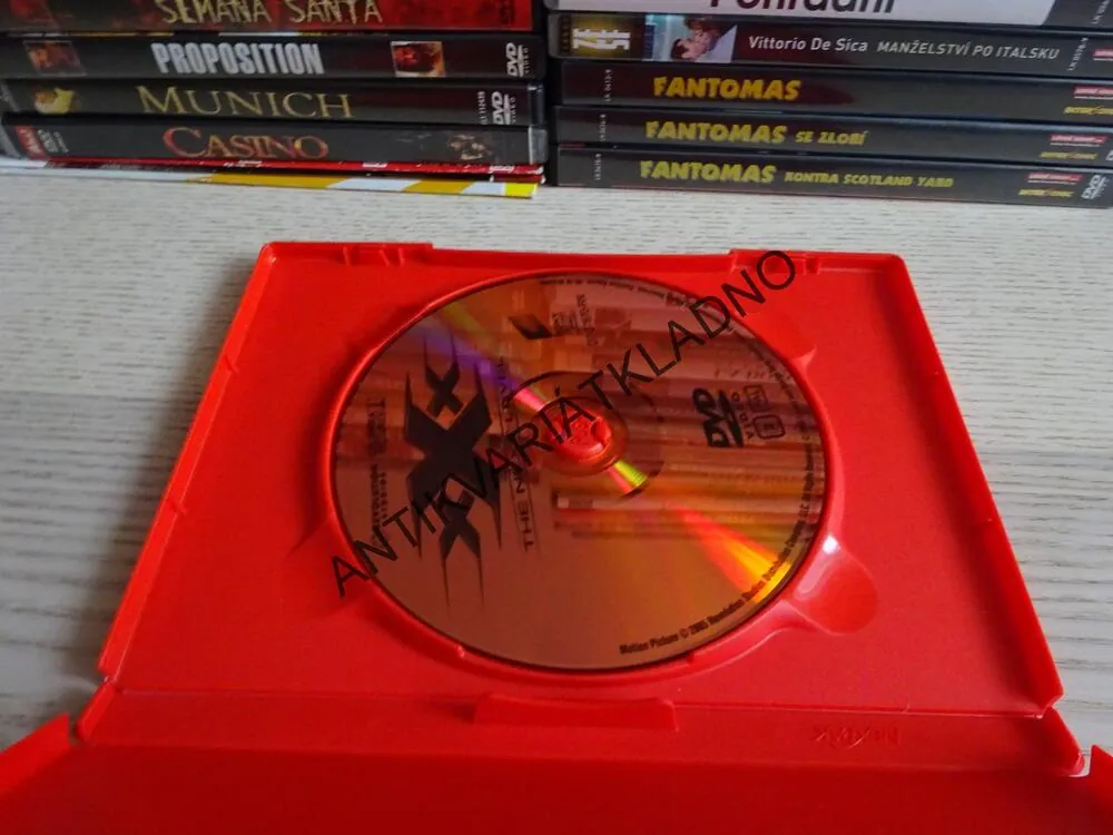 XXX NOVÁ DIMENZE, DVD FILM