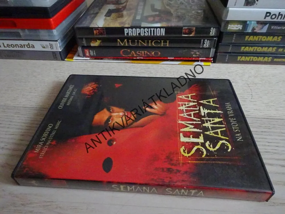 SEMANA SANTA, NA STOPĚ VRAHA, DVD FILM