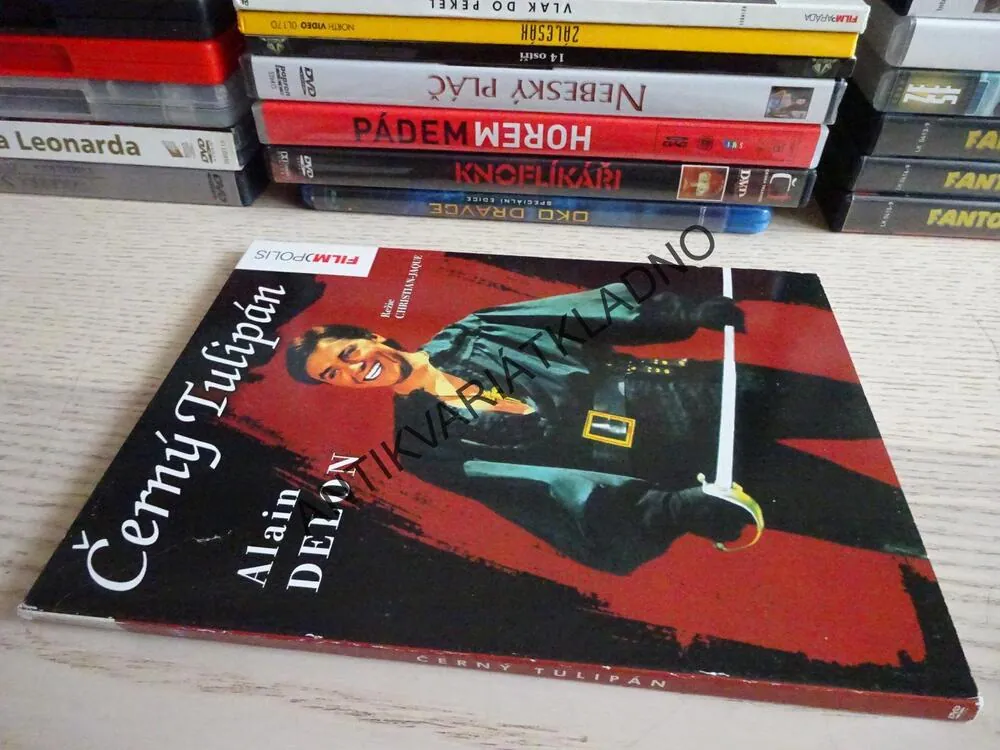 ČERNÝ TULIPÁN, DVD FILM