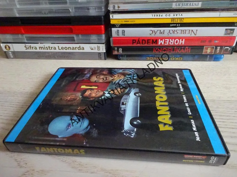 FANTOMAS, DVD FILM